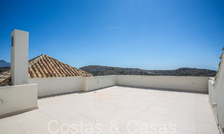 Ready to move in, brand new 3 bedroom penthouse for sale with sea views in a gated resort in Benahavis - Marbella 66231 