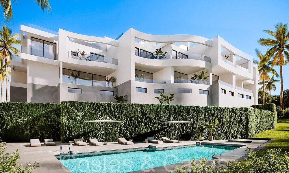 New, energy efficient modern homes with sea views for sale in Mijas, Costa del Sol 66439