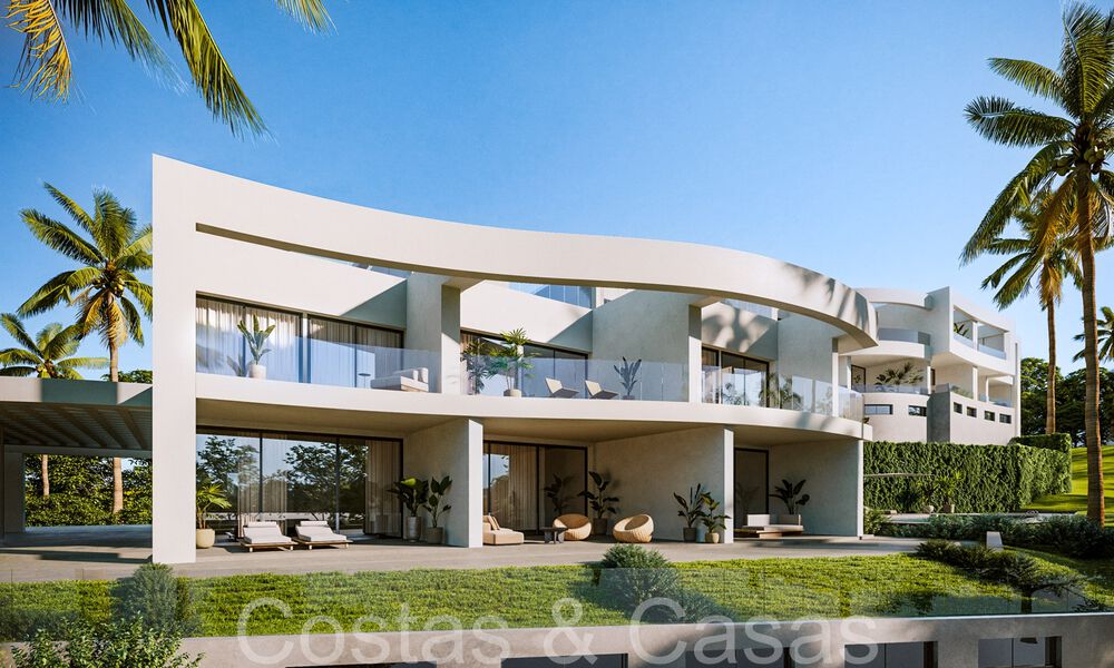 New, energy efficient modern homes with sea views for sale in Mijas, Costa del Sol 66440