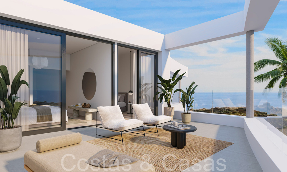 New, energy efficient modern homes with sea views for sale in Mijas, Costa del Sol 66445