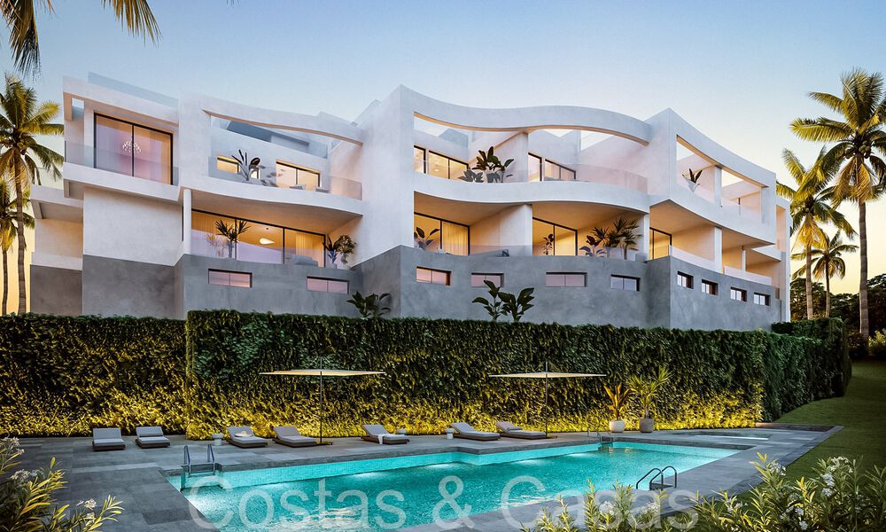 New, energy efficient modern homes with sea views for sale in Mijas, Costa del Sol 66449