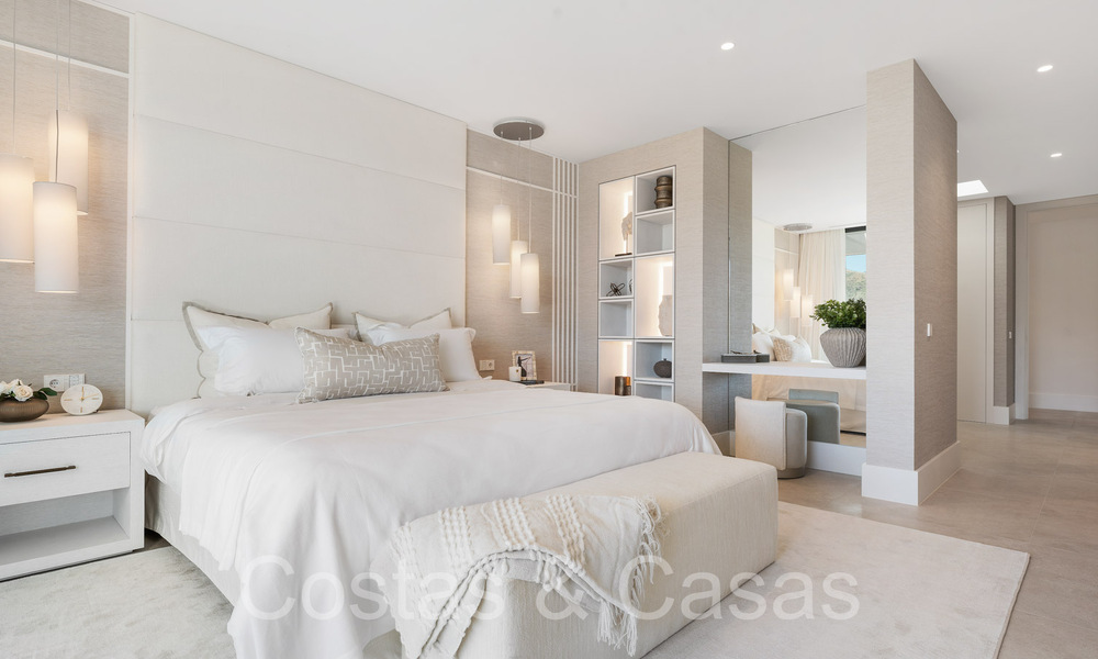 New, architectural villa for sale in a secure urbanization in Marbella - Benahavis 66496