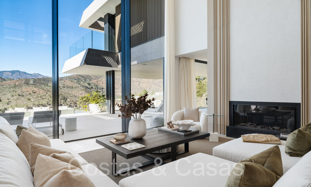 New, architectural villa for sale in a secure urbanization in Marbella - Benahavis 66498