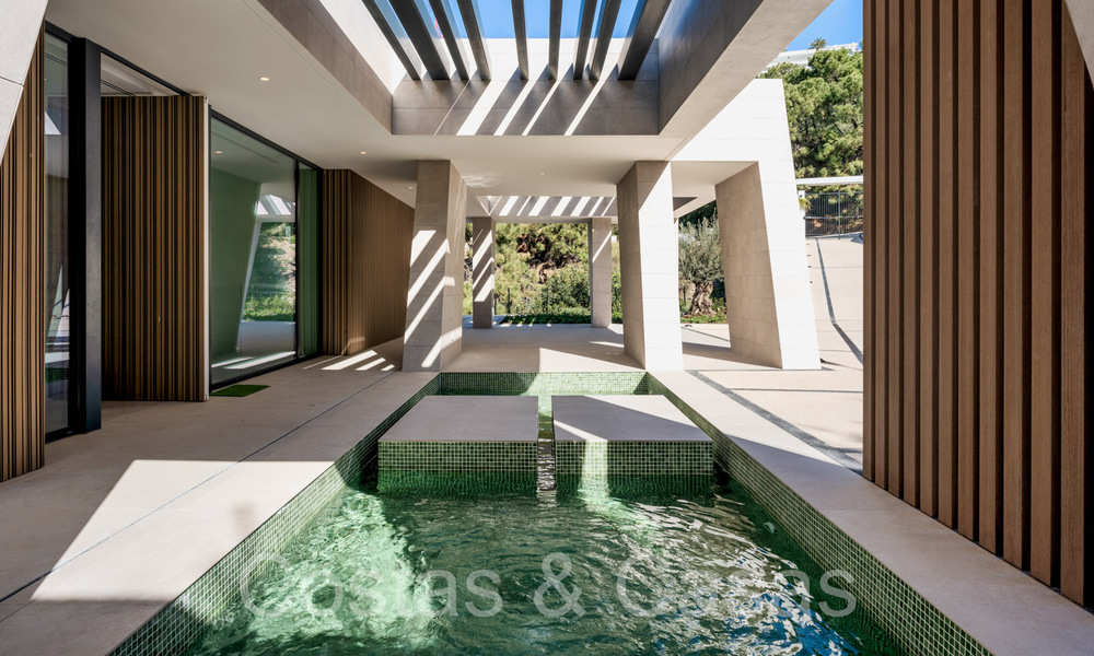 New, architectural villa for sale in a secure urbanization in Marbella - Benahavis 66503