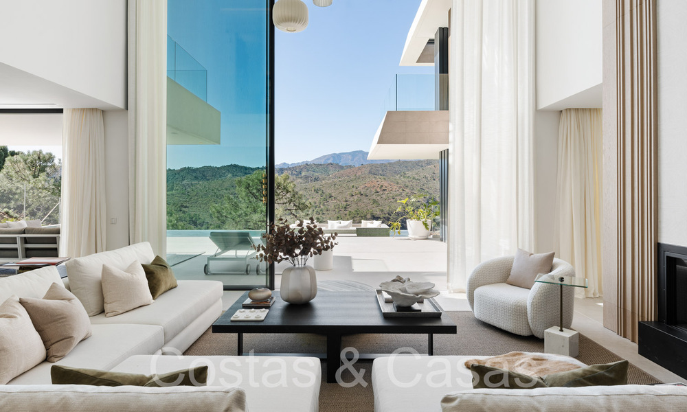 New, architectural villa for sale in a secure urbanization in Marbella - Benahavis 66512