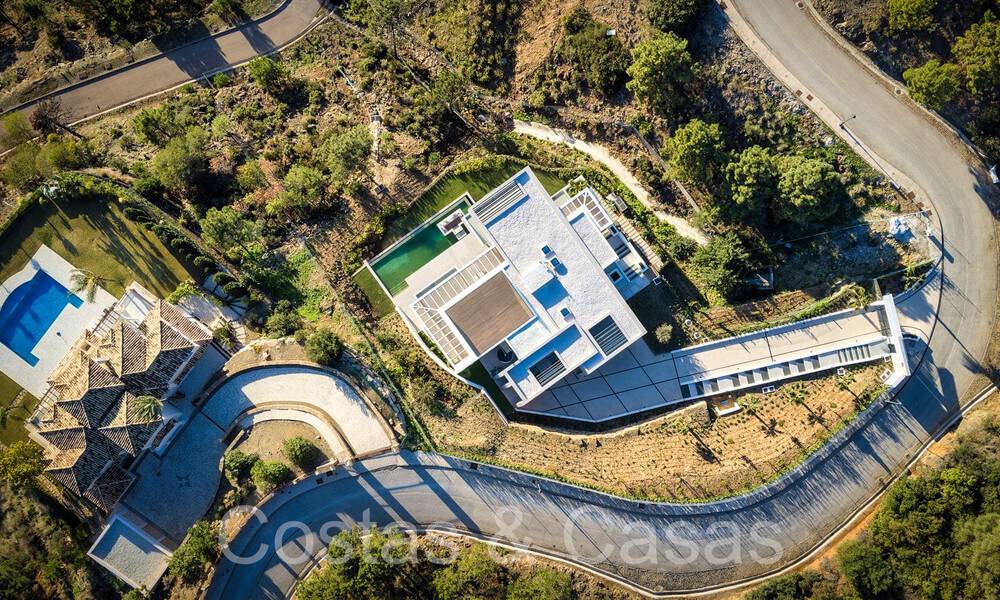 New, architectural villa for sale in a secure urbanization in Marbella - Benahavis 66522