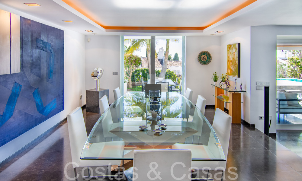 Timeless Andalusian luxury villa for sale in a gated area near Aloha Golf in Nueva Andalucia, Marbella 66557