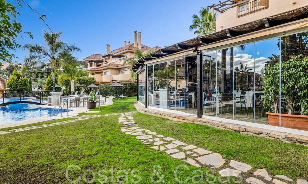 Beautiful double penthouse with sea views for sale in a 5-star complex in Nueva Andalucia, Marbella 66655