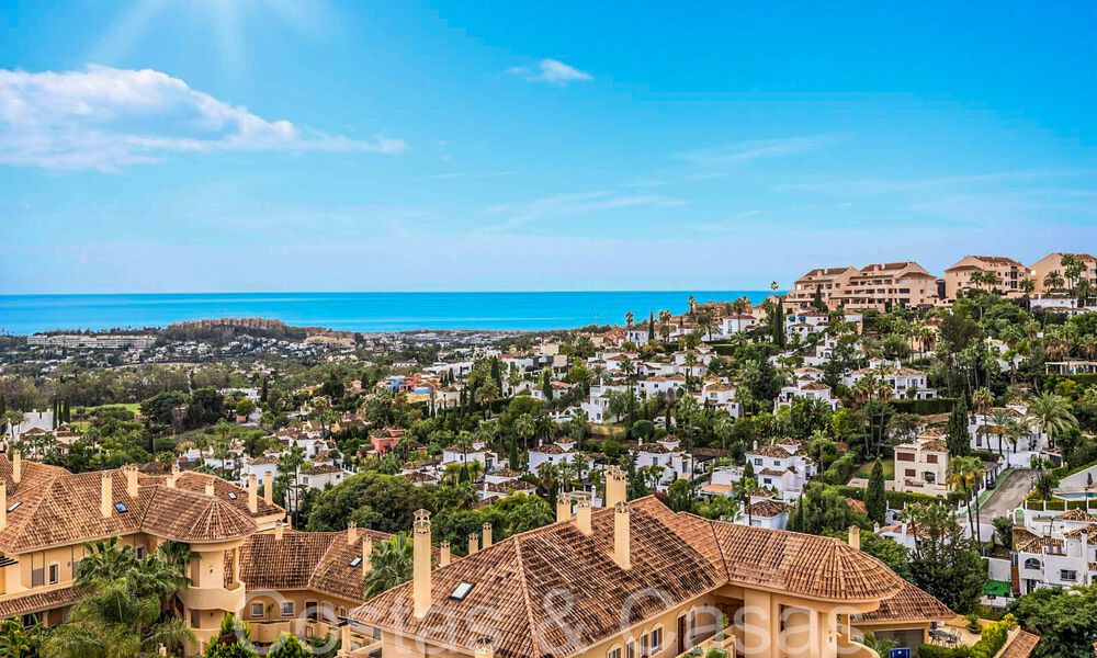 Beautiful double penthouse with sea views for sale in a 5-star complex in Nueva Andalucia, Marbella 66657