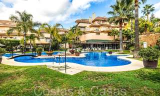 Beautiful double penthouse with sea views for sale in a 5-star complex in Nueva Andalucia, Marbella 66659 