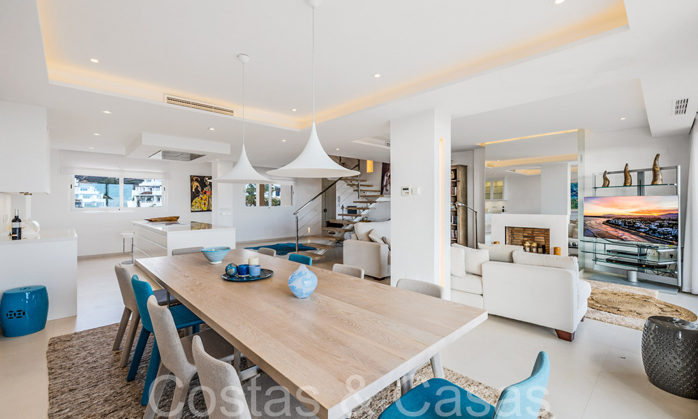 Beautiful double penthouse with sea views for sale in a 5-star complex in Nueva Andalucia, Marbella 66663