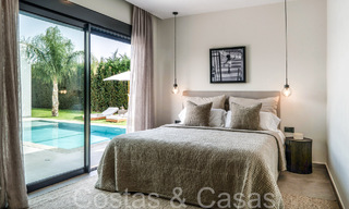 Stylish, modern single-storey luxury villa for sale in a golf area near Estepona centre 66767 