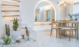 Ready to move in, contemporary duplex penthouse for sale in a gated community in La Quinta in Benahavis, Marbella 66821 