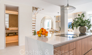 Ready to move in, contemporary duplex penthouse for sale in a gated community in La Quinta in Benahavis, Marbella 66830 