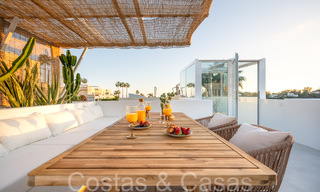 Ready to move in, contemporary duplex penthouse for sale in a gated community in La Quinta in Benahavis, Marbella 66836 