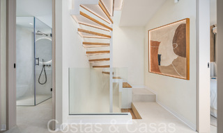 Ready to move in, contemporary duplex penthouse for sale in a gated community in La Quinta in Benahavis, Marbella 66847 