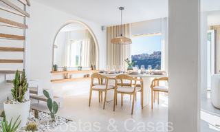 Ready to move in, contemporary duplex penthouse for sale in a gated community in La Quinta in Benahavis, Marbella 66849 