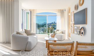 Ready to move in, contemporary duplex penthouse for sale in a gated community in La Quinta in Benahavis, Marbella 66850 