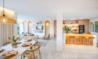 Ready to move in, contemporary duplex penthouse for sale in a gated community in La Quinta in Benahavis, Marbella 66852 