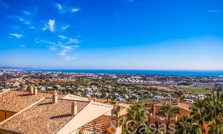 Ready to move in, luxury penthouse with panoramic views of golf, sea and mountains for sale in Benahavis - Marbella 66939 