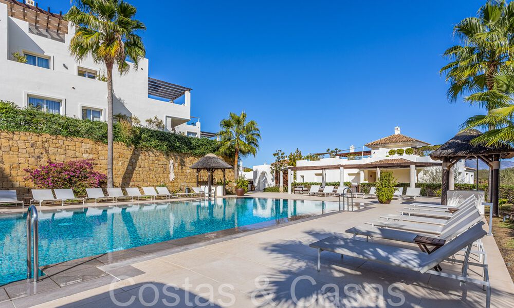 Modern Andalusian style duplex penthouse surrounded by nature in the hills of Marbella 66960