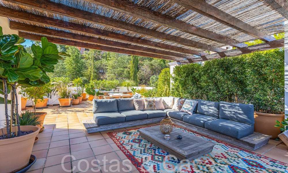 Modern Andalusian style duplex penthouse surrounded by nature in the hills of Marbella 66966