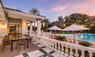 Palace style villa with Moorish-Andalusian architectural style for sale, surrounded by golf courses in Nueva Andalucia's golf valley, Marbella 67086 