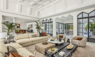 Palace style villa with Moorish-Andalusian architectural style for sale, surrounded by golf courses in Nueva Andalucia's golf valley, Marbella 67106 