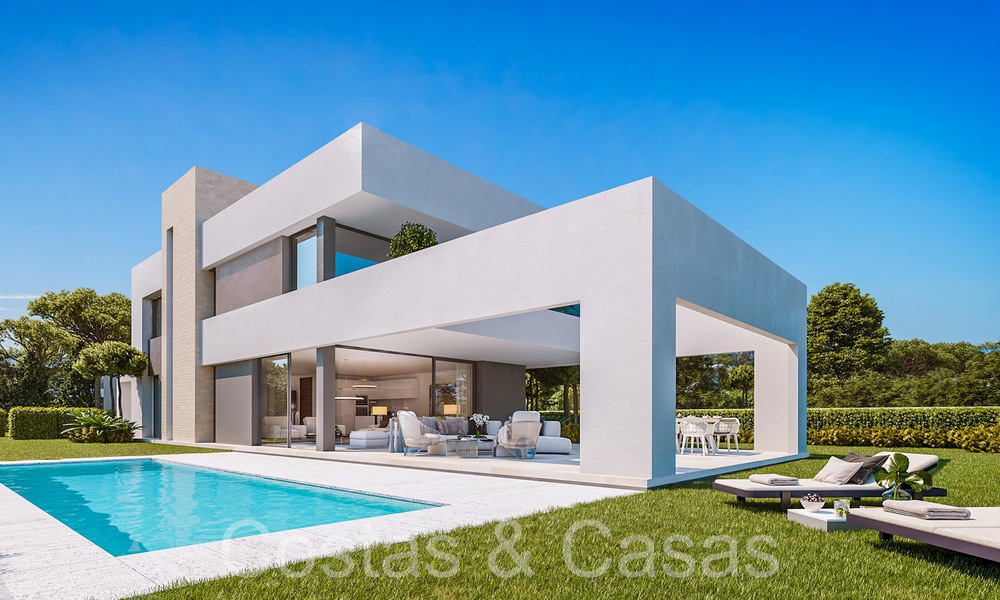 Last villa! Brand new villa for sale within walking distance of Elviria beach, east of Marbella centre 67171