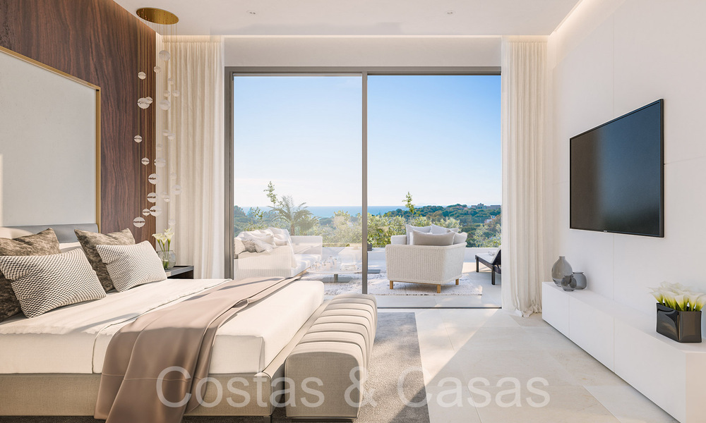 Brand new villa for sale within walking distance of Elviria beach, east of Marbella centre 67173