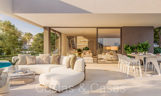 Brand new villa for sale within walking distance of Elviria beach, east of Marbella centre 67176 