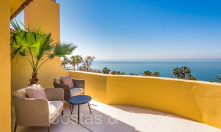 Elegantly renovated luxury penthouse for sale by the sea with beautiful sea views east of Marbella centre 67119 