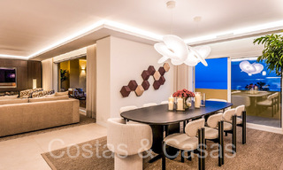 Elegantly renovated luxury penthouse for sale by the sea with beautiful sea views east of Marbella centre 67130 