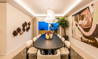 Elegantly renovated luxury penthouse for sale by the sea with beautiful sea views east of Marbella centre 67131 