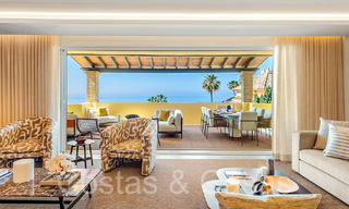 Elegantly renovated luxury penthouse for sale by the sea with beautiful sea views east of Marbella centre 67155 