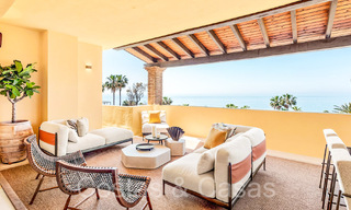 Elegantly renovated luxury penthouse for sale by the sea with beautiful sea views east of Marbella centre 67157 