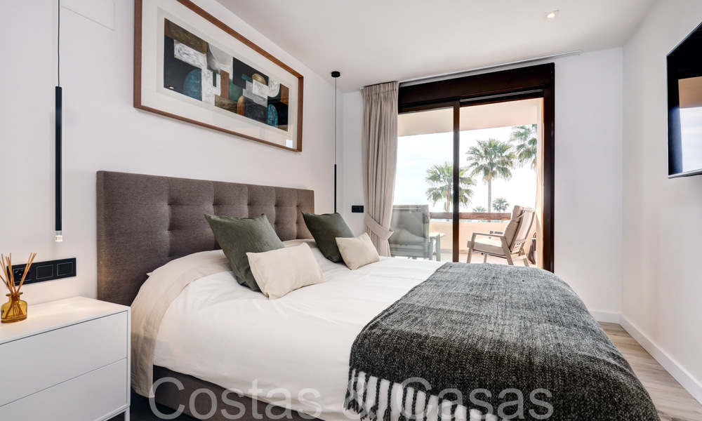 Move in ready, luxury apartment completely renovated with panoramic views of the Mediterranean Sea for sale in Marbella - Benahavis 67199