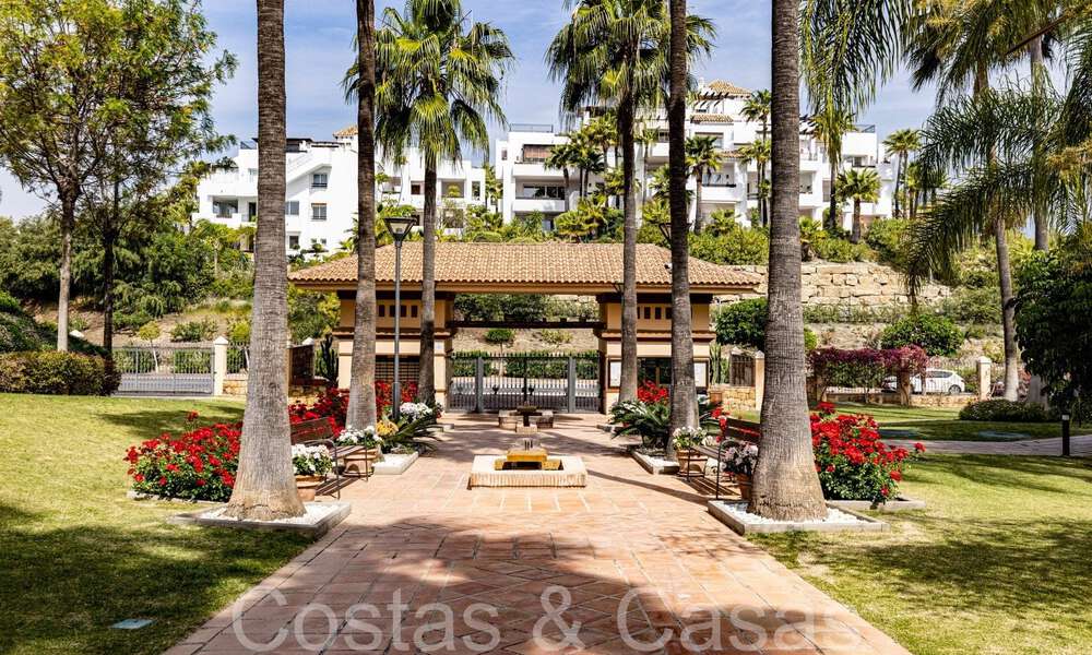 Move in ready, luxury apartment completely renovated with panoramic views of the Mediterranean Sea for sale in Marbella - Benahavis 67234