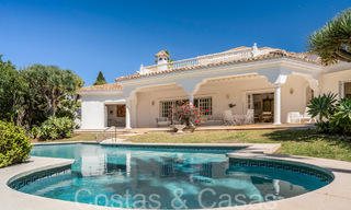 Luxury villa with Andalusian charm for sale in a privileged urbanization close to the golf courses in Marbella - Benahavis 67606 