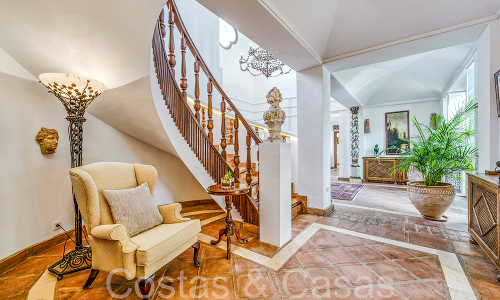 Magnificent Andalusian country estate for sale on an elevated plot of 5 hectares in the hills of East Marbella 67582