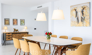 Ready to move in, spacious penthouse with panoramic sea views for sale in the hills of Estepona, close to the centre 67510 