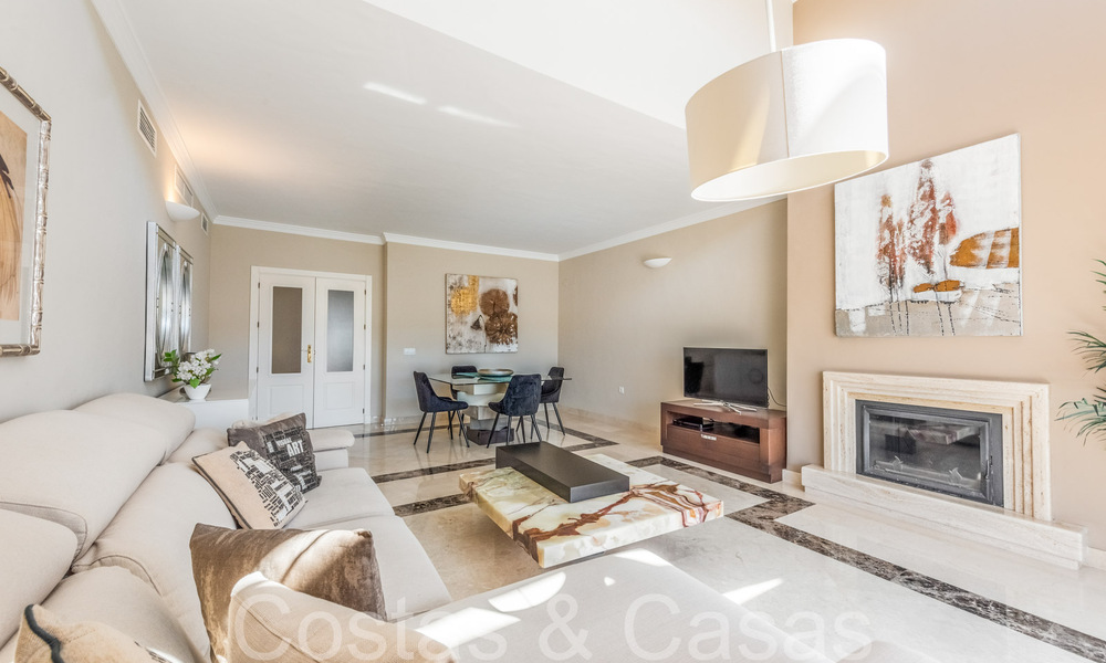 Beachside penthouse for sale within walking distance of the beach and centre in San Pedro, Marbella 67686