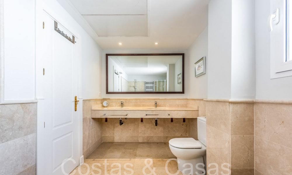 Beachside penthouse for sale within walking distance of the beach and centre in San Pedro, Marbella 67689