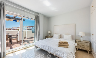 Beachside penthouse for sale within walking distance of the beach and centre in San Pedro, Marbella 67691 