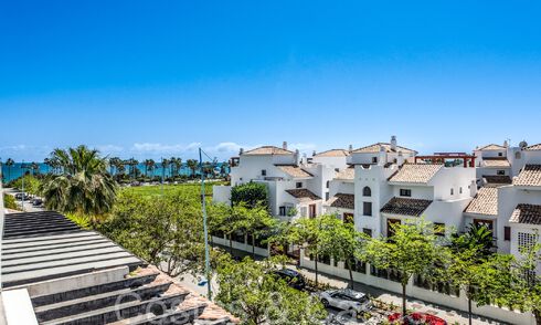 Beachside, duplex penthouse for sale within walking distance of the beach and centre in San Pedro, Marbella 67704