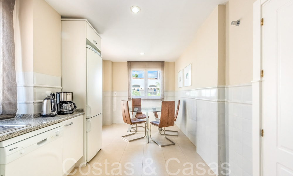 Beachside penthouse for sale within walking distance of the beach and centre in San Pedro, Marbella 67708