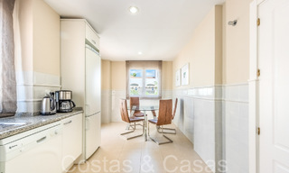Beachside penthouse for sale within walking distance of the beach and centre in San Pedro, Marbella 67708 