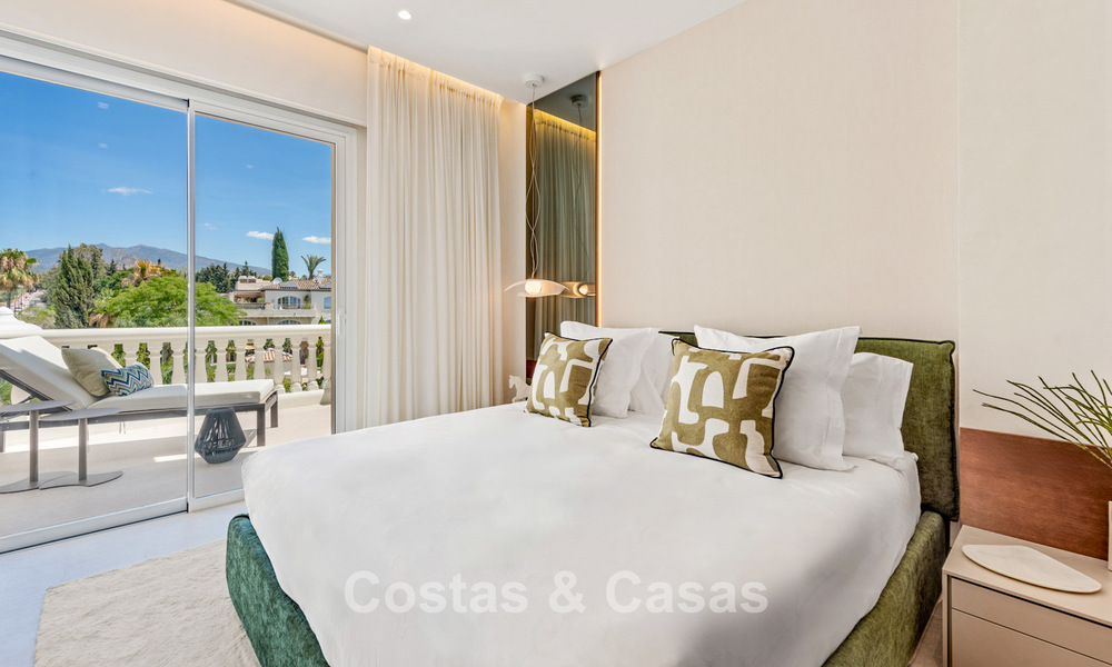 Sophisticated renovated apartment for sale in Las Dunas Park, an exclusive beach resort between Marbella and Estepona 774370