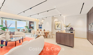 Sophisticated renovated apartment for sale in Las Dunas Park, an exclusive beach resort between Marbella and Estepona 774372 