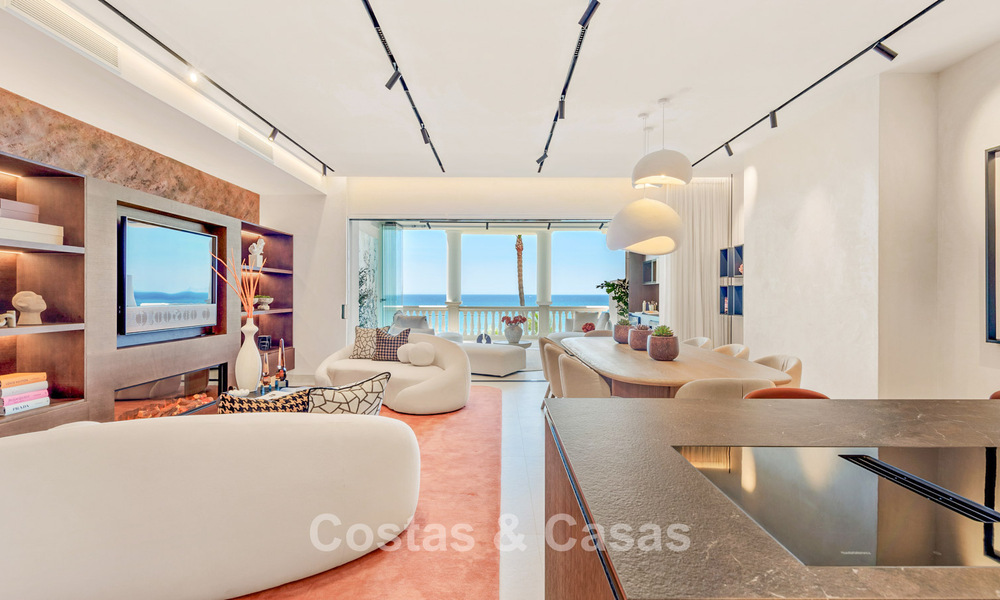 Sophisticated renovated apartment for sale in Las Dunas Park, an exclusive beach resort between Marbella and Estepona 774373